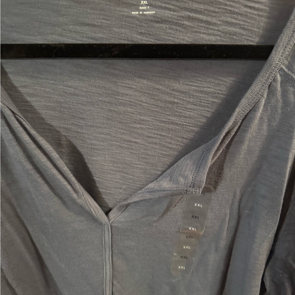 Gap Blue Long Sleeve Top - Picture 2 of 2